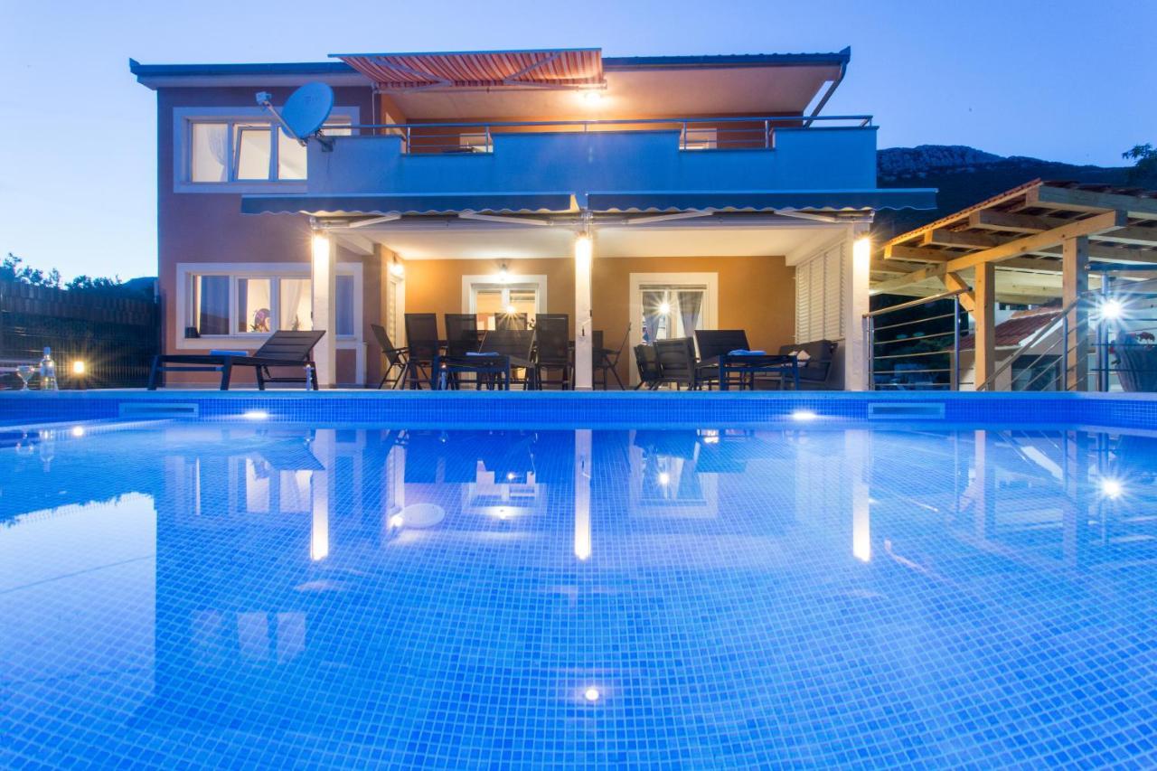 Villa Ivano With Sea&Mountain View Kastel Stari Ngoại thất bức ảnh