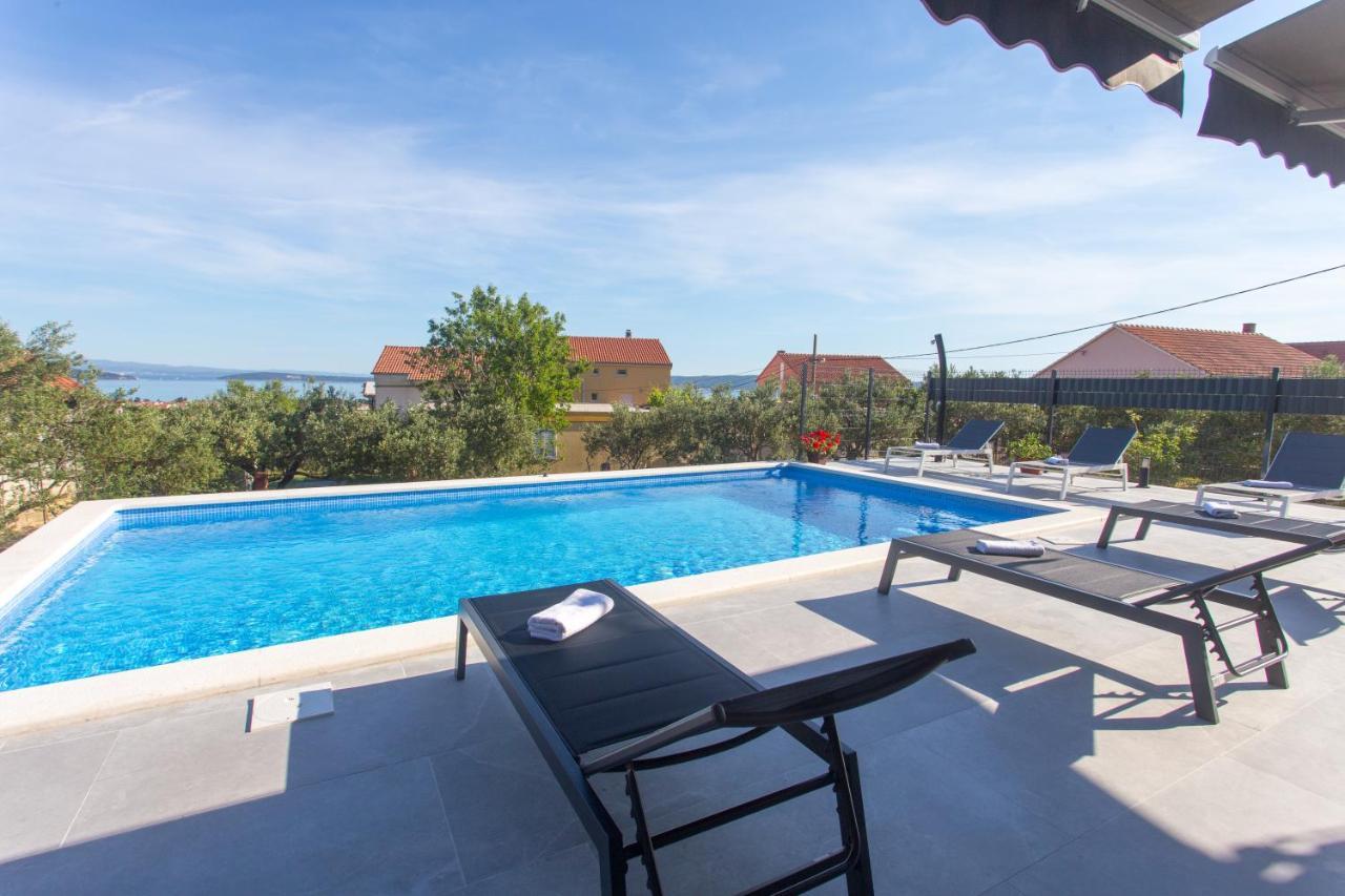 Villa Ivano With Sea&Mountain View Kastel Stari Ngoại thất bức ảnh