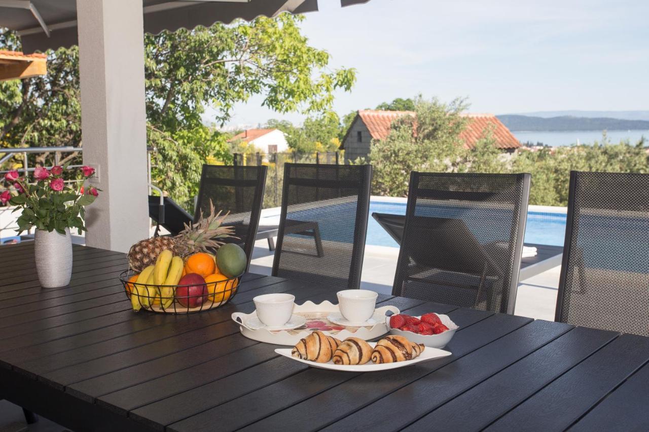 Villa Ivano With Sea&Mountain View Kastel Stari Ngoại thất bức ảnh